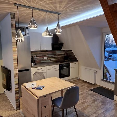 Gemutliche Dachwohnung Mit Kleiner Oder Grosser Dachterrasse Nebeneinander Wolmirstedt Exterior foto