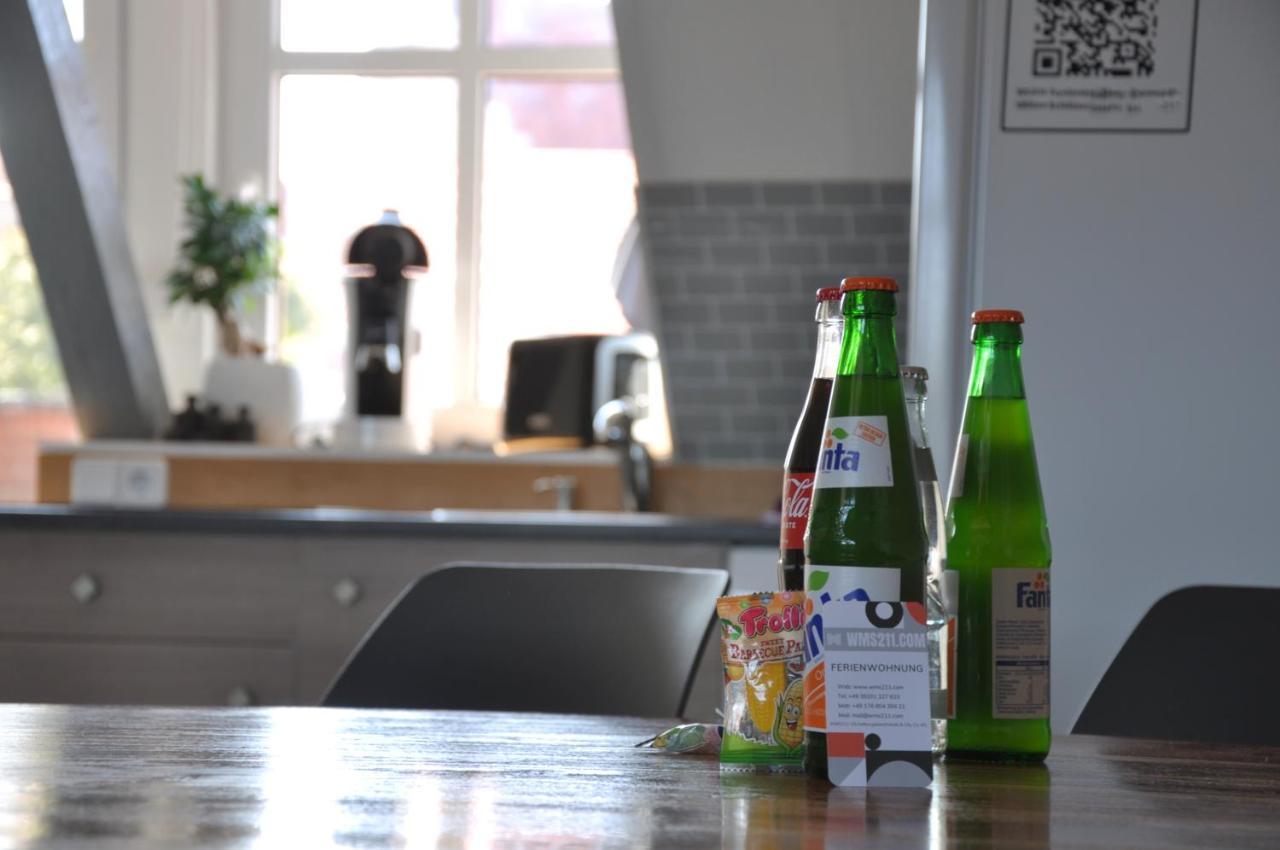 Gemuetliche Dachwohnung Mit Kleiner Oder Grosser Dachterrasse Nebeneinander Wolmirstedt Exterior foto